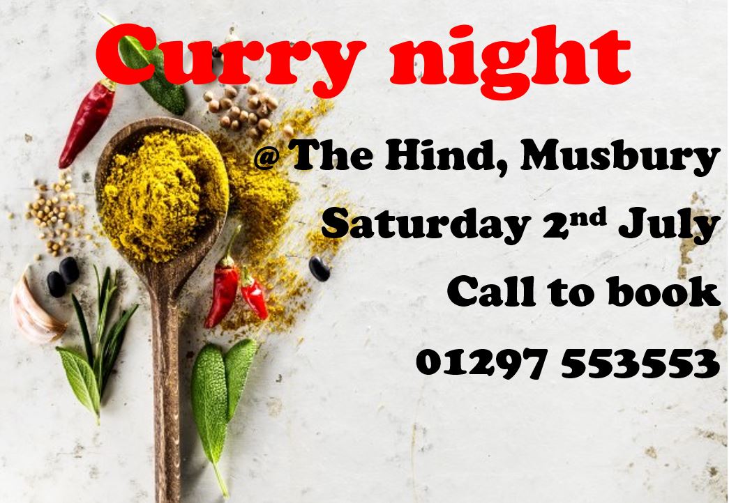 Curry Night at The Hnd